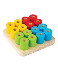 Bigjigs Toys Montessori Colorful Peg Board
