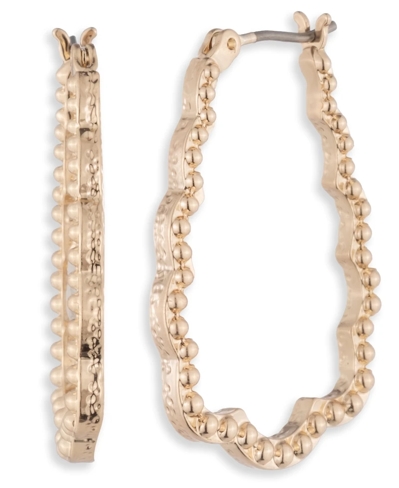 Marchesa Scallop Hoop Earrings