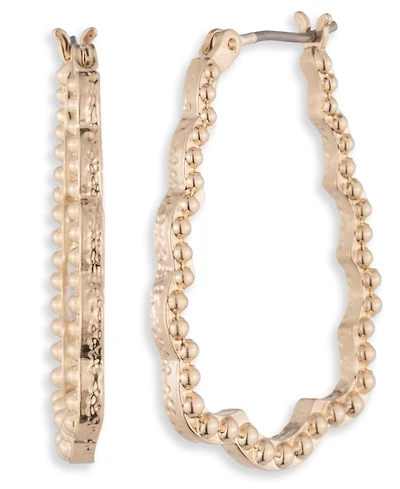 Marchesa Scallop Hoop Earrings