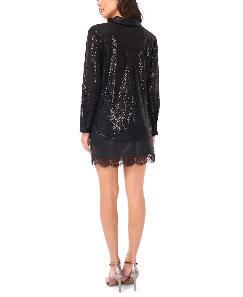 Vince Camuto Women's Long Sleeve Top
