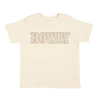 Sweet Wink Toddler Girls Howdy Patch Short Sleeve T-Shirt