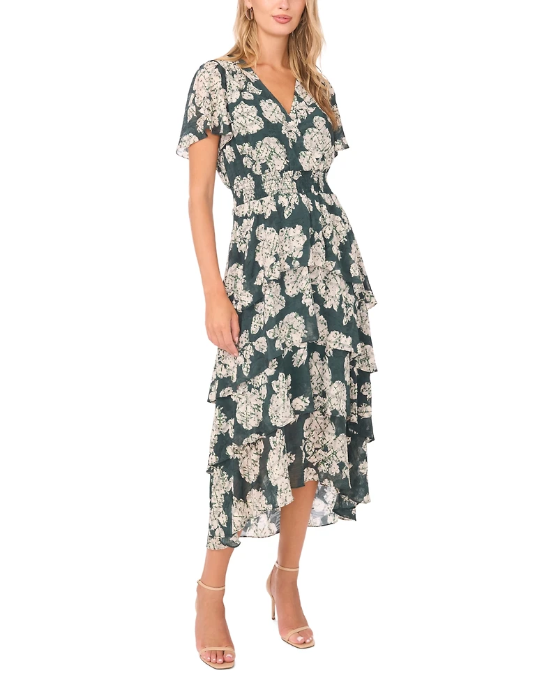 Vince Camuto Women's Smocked Waist Dress