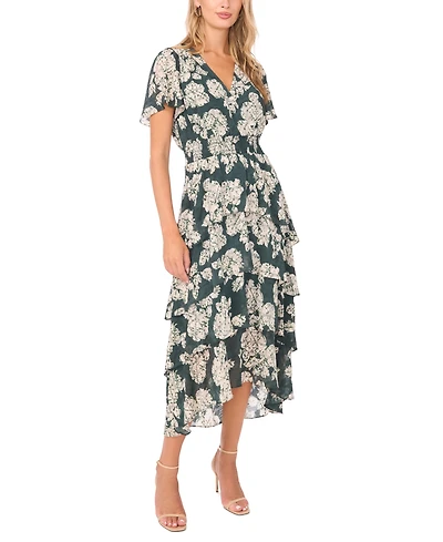 Vince Camuto Women's Smocked Waist Dress