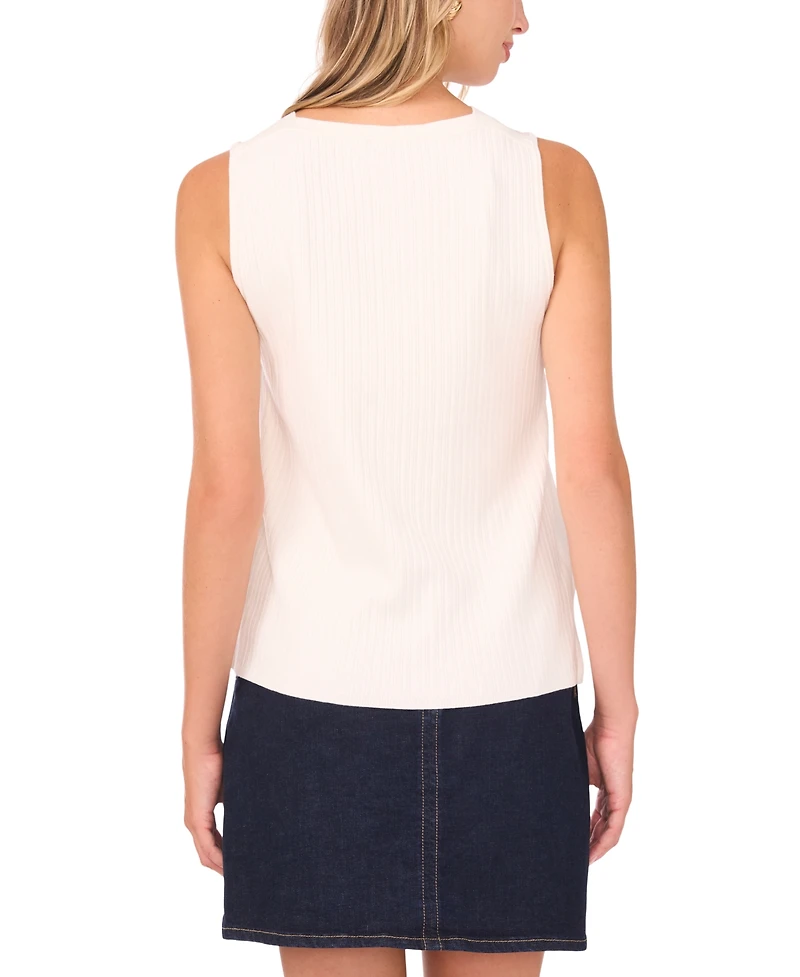 Vince Camuto Women's Sleeveless Crewneck Tank Top