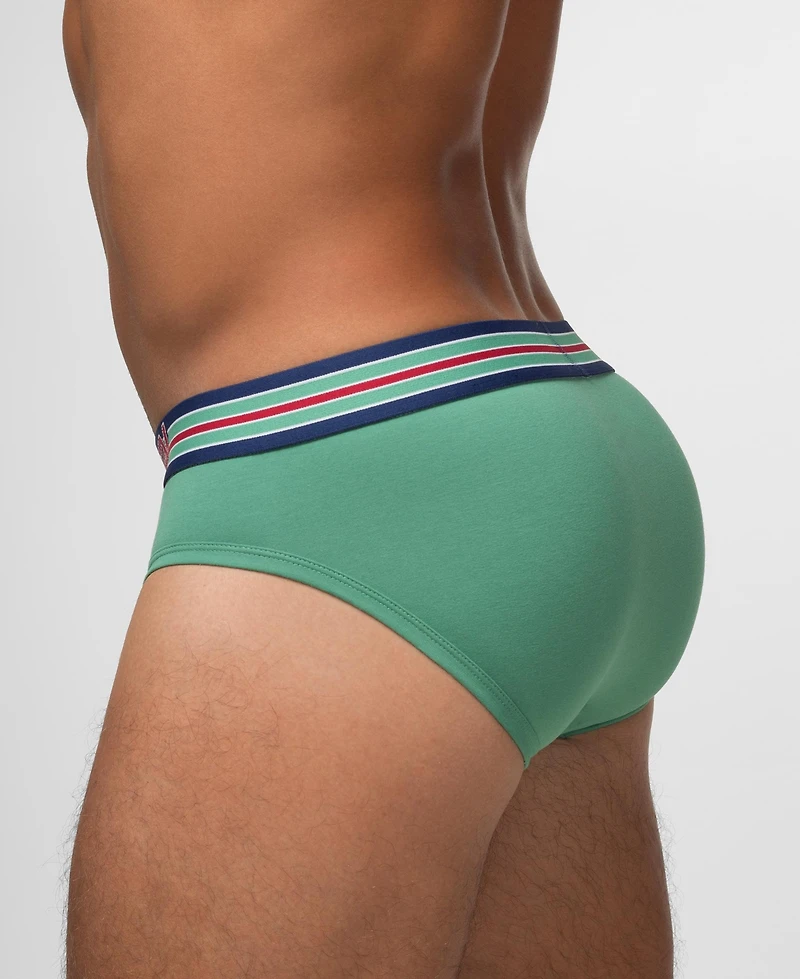 Rounderbum Men's Varsity Package Brief 5-Pack