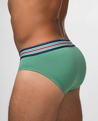 Rounderbum Men's Varsity Package Brief 5-Pack