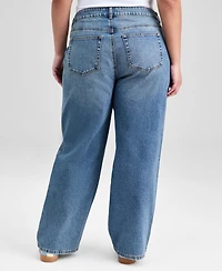 And Now This Trendy Plus Embellished Straight Leg Jeans, Macy's Exclusive