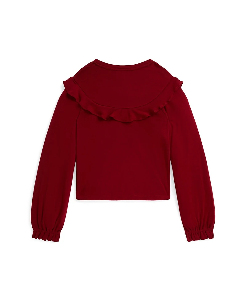 Polo Ralph Lauren Girls 7-16 Long Sleeve Top
