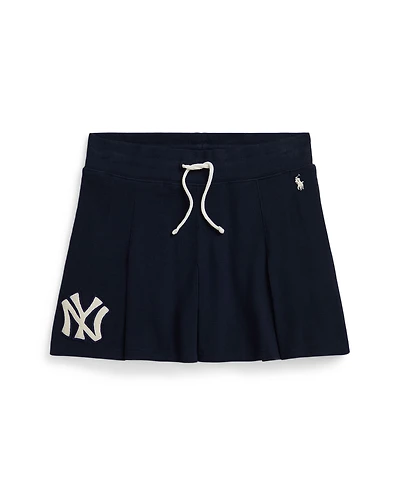 Polo Ralph Lauren Girls 7-16 Yankees Mesh Skorts