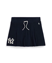 Polo Ralph Lauren Girls 7-16 Yankees Mesh Skorts