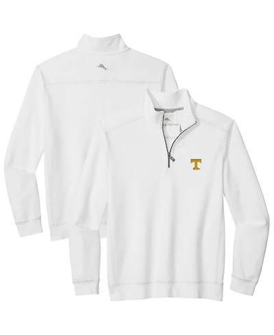 Tommy Bahama Men's White Tennessee Volunteers Montego Bay Half-Zip Jacket