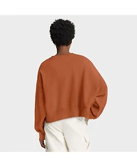 Nike Women'sTexas Orange Texas Longhorns Oversized Phoenix Arch Pullover Sweatshirt