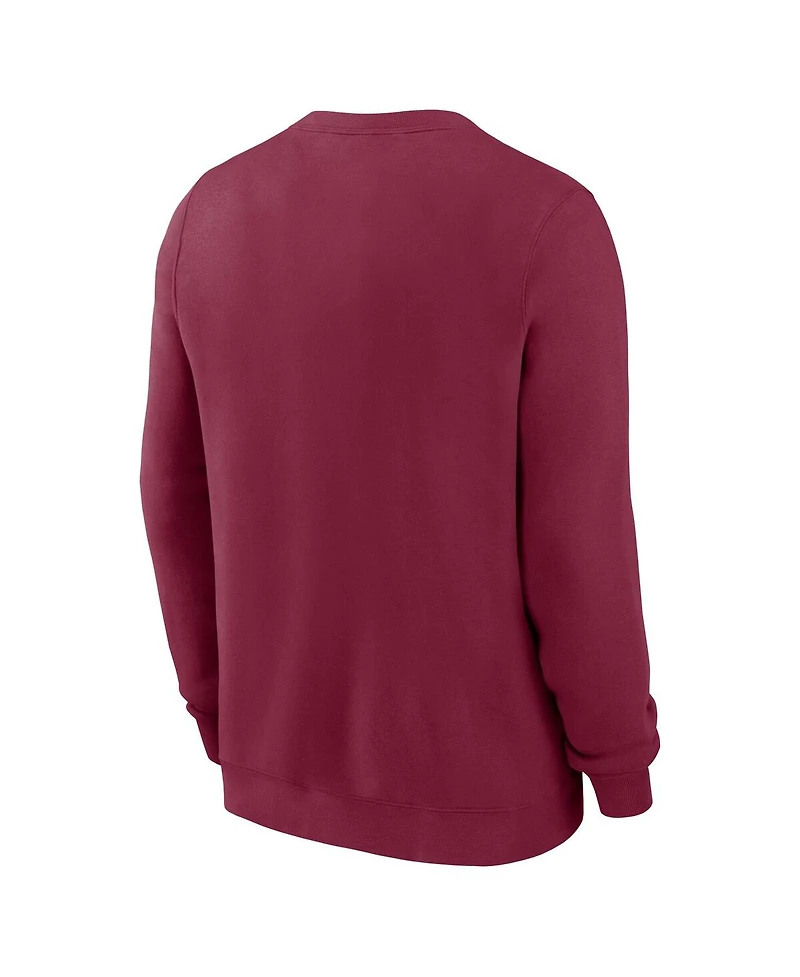 Nike Men's Garnet Florida State Seminoles Arch Pullover Sweatshirt
