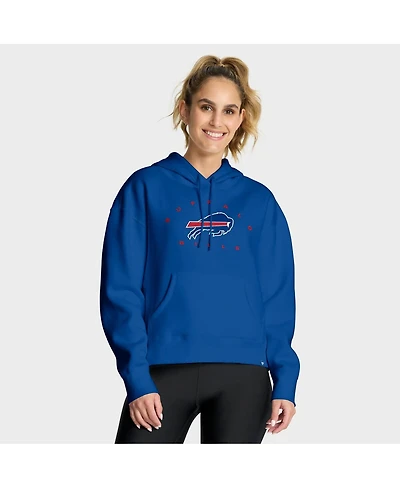Fanatics Women's Royal Buffalo Bills Eligible Receiver Legacy Pullover Hoodie