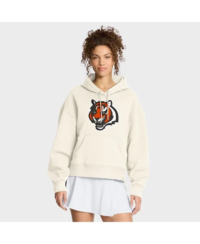 Fanatics Women's Cream Cincinnati Bengals Dove Legacy Pullover Hoodie