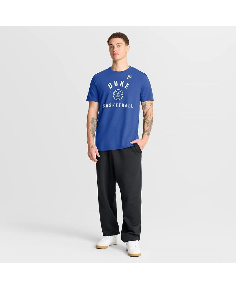 Nike Men's Royal Duke Blue Devils Basketball Legacy Arch T-Shirt