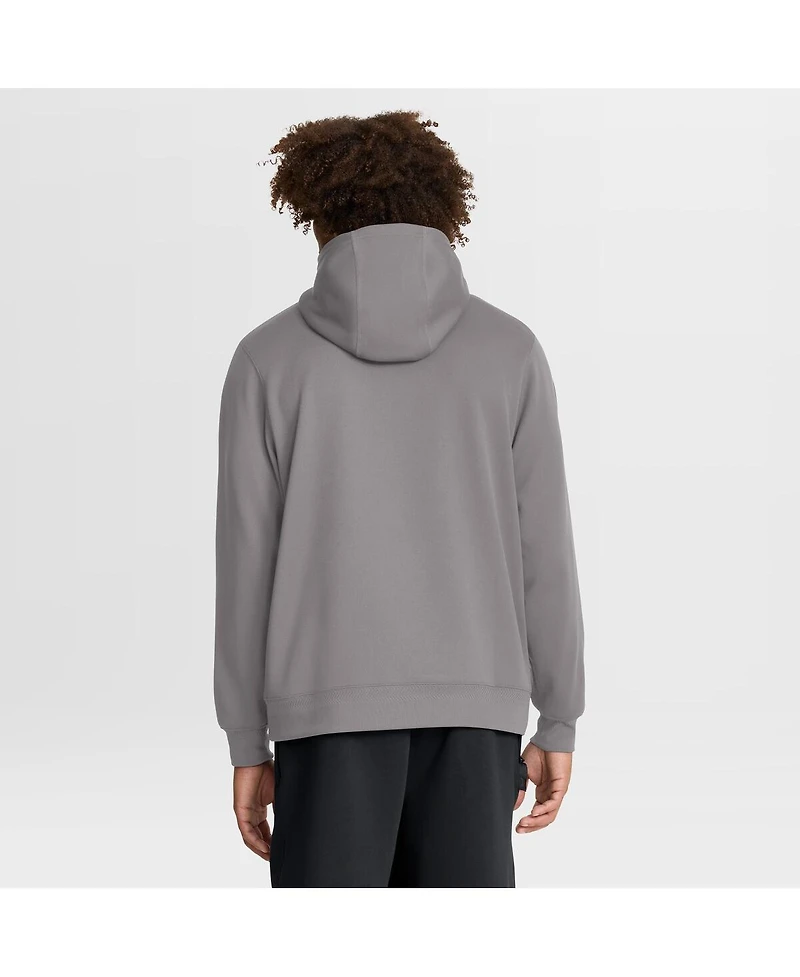 Nike Men's Gray Tennessee Volunteers 2025 Coaches Premium Dri-fit Quarter-Zip Hoodie