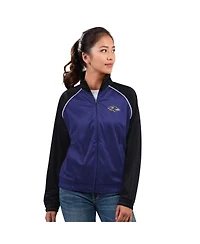 G-iii 4Her by Carl Banks Women's Purple Baltimore Ravens Replay Full-Zip Track Jacket