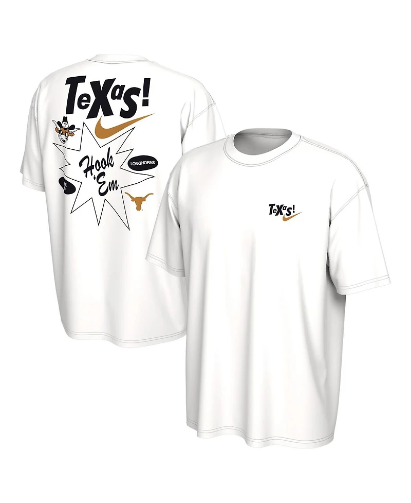 Nike Men's White Texas Longhorns Max90 T-Shirt