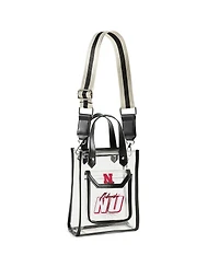 Wear by Erin Andrews Nebraska Huskers Clear Stadium Crossbody Purse with Coin Pouch