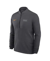 Nike Men's Smokey Grey Tennessee Volunteers Victory Dri-fit Half-Zip Pullover Sweatshirt