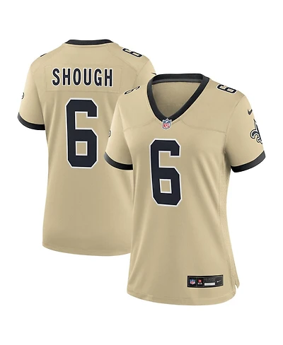 Nike Women'sTyler Shough Gold New Orleans Saints Alternate Game Player Jersey