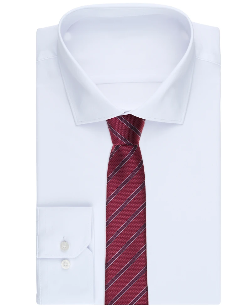 Alfani Men's Ember Stripe Pattern Tie, Macy's Exclusive