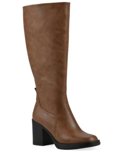 Womens Mackle Tall Block Heel Boots