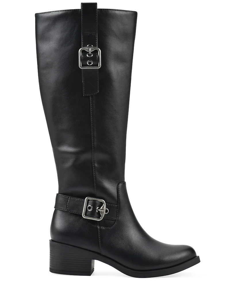 White Mountain Women's Calzone Tall Shaft Boot
