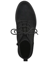 White Mountain Women's Tariq Lug Sole Lace-up Booties
