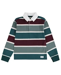 abercrombie kids Boys 4-20 Long Sleeve Rugby Polo Shirt