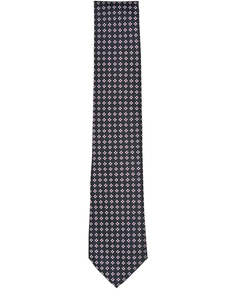 Club Room Men's Ascot Neat Pattern Tie, Macy's Exclusive