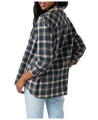 O'Neill Women's Logan Long Sleeve Flannel Shirt