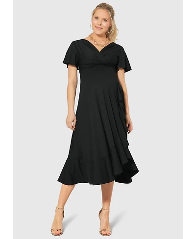 Tiffany Rose Maternity Waterfall Midi Dress