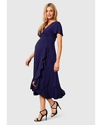 Tiffany Rose Maternity Waterfall Midi Dress