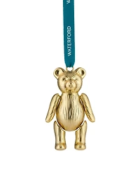 Waterford Christmas Teddy Golden Ornament