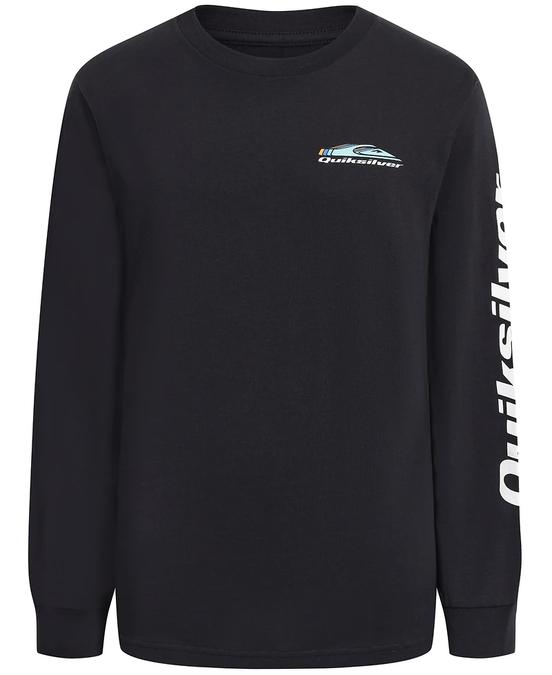 Quiksilver Boys 8-20 Omni Wave Long Sleeve T-Shirt