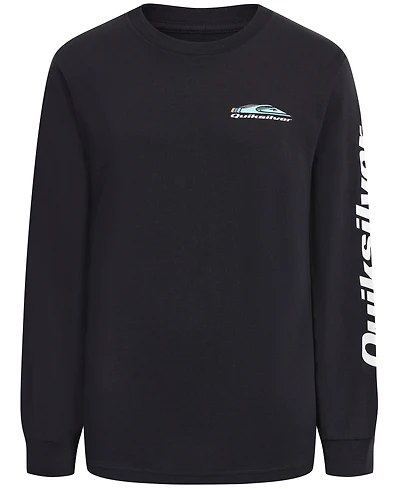 Quiksilver Boys 8-20 Omni Wave Long Sleeve T-Shirt