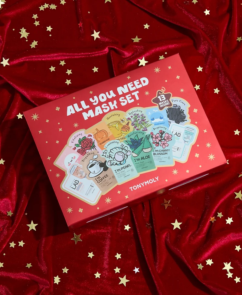 Tonymoly 13-Pc. 2025 All You Need Mask Set