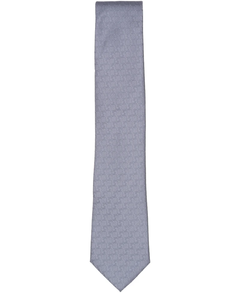 Perry Ellis Portfolio Men's Draughton Geo-Pattern Classic Tie