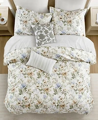 Harbor House Herbal Print 5-Pc. Duvet Cover Set, King/Cal King