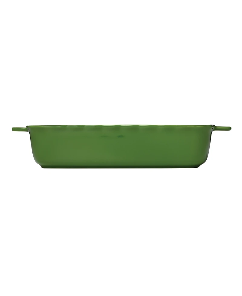 Kate Spade Evergreen Rectangular Scallop Baking Dish
