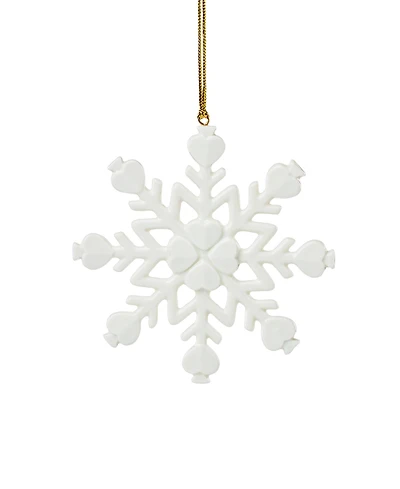 Kate Spade Be Jolly Snowflake Ornament
