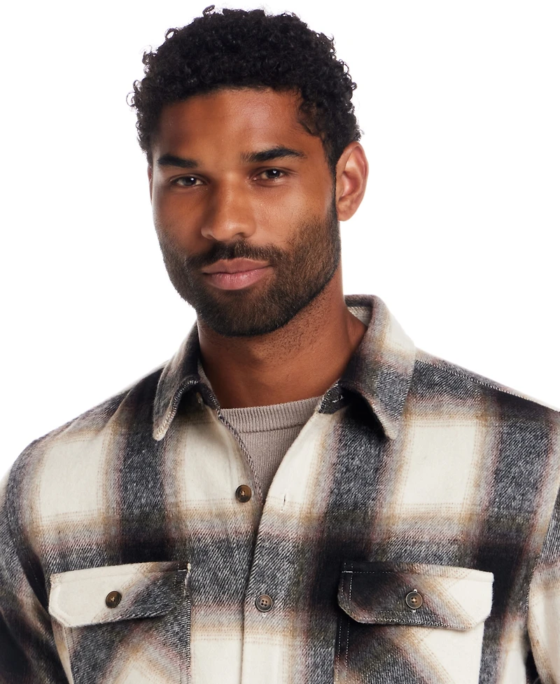 Weatherproof Vintage Brushed Unlined Shirt Jacket