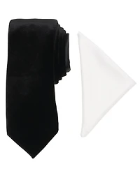 Alfani Men's Modern Textured Tie & Pocket Square Set, Created for Macy's