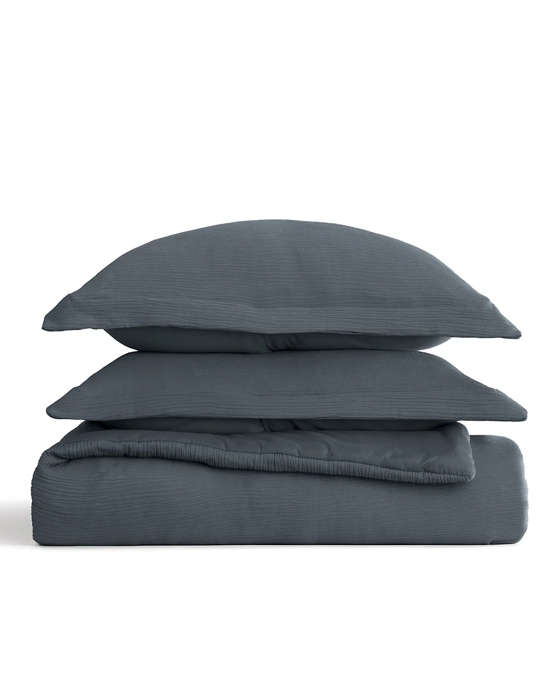 Ienjoy Home Cloud Weave Gauze 3-Pc. Comforter Set, Twin/Twin Xl