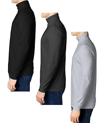 Galaxy By Harvic Men's 3-Pack Long Sleeve Turtle Neck T-Shirt