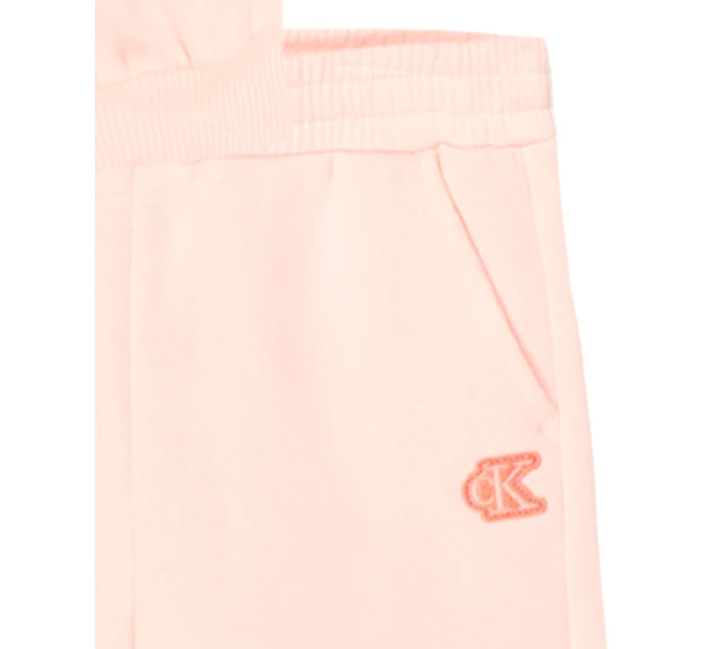 Calvin Klein Toddler Girls 2T-4T 2-Piece Fleece Hoodie and Pants Set