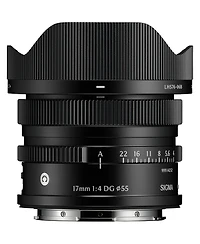 Sigma 17mm f/4 Dg Contemporary Lens for L Mount, Black