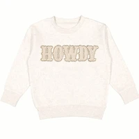 Sweet Wink Little and Big Girls Howdy Patch Sweatshirt